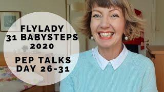 Flylady 31 Babysteps for Beginners! 2020 Instagram series (Days 26-31)