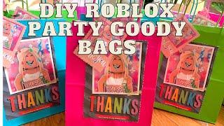 ROBLOX BIRTHDAY GOODY BAGS