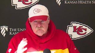 Andy Reid ahead of Sunday Chargers match-up