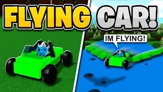 WORKING FLYING CAR!! - Build A Boat For Treasure!