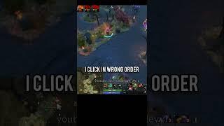 Luckiest Missclick Ever  #dota2 #dota1x6 #cloudevyl #highlights #clips #shorts #reels