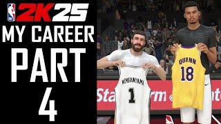 NBA 2K25 - My Career - Gameplay Walkthrough - Part 4 - "One Of The Craziest 4th Quarters"