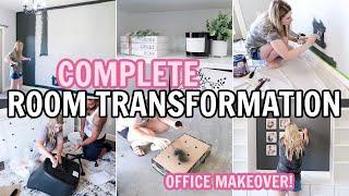COMPLETE ROOM TRANSFORMATION | FALL CLEAN WITH ME & ROOM MAKEOVER | DECLUTTER & CLEANING MOTIVATION