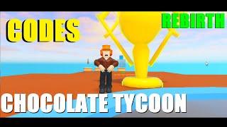 [CODE] CHOCOLATE FACTORY TYCOON ROBLOX CODES