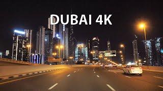 Desert Metropolis - Dubai 4K - Night Drive