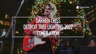 Darren Criss - Detroit Tree Lighting 2022 | Compilation (11-18-2022)