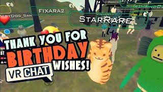 Thanks For The Wishes! | VRChat