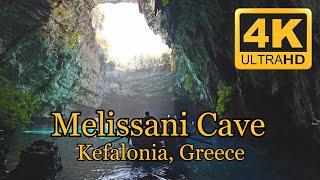 Melissani Cave (or Melissani Lake), Kefalonia, Greece