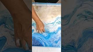 Making Waves - Acrylic Pouring #fluidart