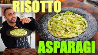 CUCINO IL RISOTTO AGLI ASPARAGI