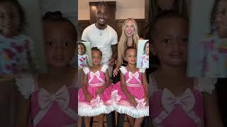Happy Bday to our Four Ever Princesses  #twins #sisters #family #bigfamily #mom #dad #transition