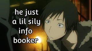 izaya orihara being my favorite drrr!! character for 8 minutes