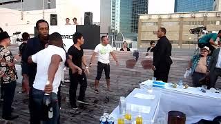 American gang vs Korean gang street fight in a Party USA