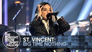 St. Vincent: Big Time Nothing | The Tonight Show Starring Jimmy Fallon