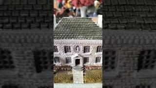 Beautiful Miniature Manor House #cute