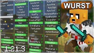 DOWNLOAD: WURST Hacked Client - 1.21.3 - Minecraft Java Edition