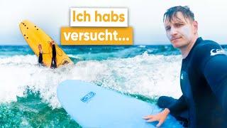 SURFEN LERNEN: So schwer ist es wirklich!