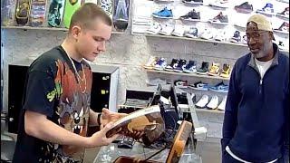 He Tried To Sell Fake Off-White Louis Vuitton Air Jordans! #sneakers #sneaker #fyp #viral #shorts