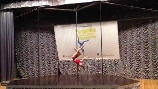 Елена Лапко "Лучший тренер Украины Pole dance 2016". Любители .