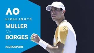 Alexandre Muller vs Nuno Borges | Round One | Australian Open 2025 Highlights 