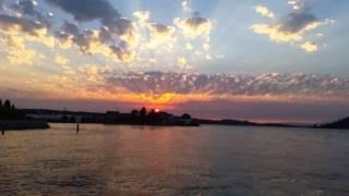 Sunset at Narrows Marina
