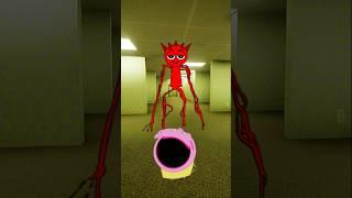 Pop Peppa Pig and Incredibox Sprunki! Peppa Pig And Backrooms Red (Reddy) Sprunki Entity Exe #shorts