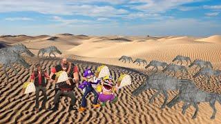 Wario, Waluigi, Heavy & Sniper Dies By Black Hyena Pack While Eating Taco Bell In The African Desert