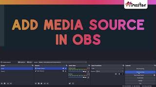 OBS 28 Add Media Source Tutorial - How to add images and videos to #OBS  #tutorial #streamtips