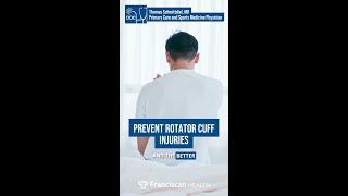 Prevent Rotator Cuff Injuries #shorts #shoulderinjury