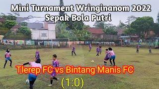 TLEREP FC vs BINTANG MANIS FC  || MINI TURNAMEN WRINGINANOM 2022 (1:0)