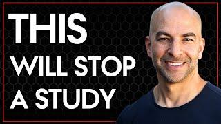 Why a study might be stopped before its completion