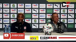 Pre-Match Press Conference with Khanyisa Mayo & Abdelkader Amrani | Orlando Pirates vs CR Belouizdad