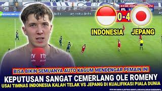  DEMI LOLOS PIALA DUNIA !! Keputusan Sangat CERDAS OLE ROMENY Usai Liat Timnas Indonesia Q.Pildun