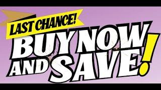 Buy Now and Save Sale