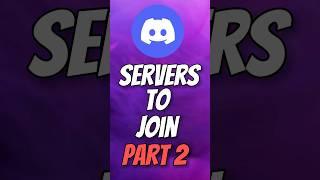 Cool DISCORD Servers You SHOULD JOIN Right NOW | Part 2 #discord