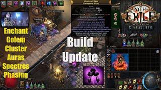 【Path of Exile 3.25】Zombie Necromancer Build Update in Settlers League (Cluster, Chaos, Links) 1255