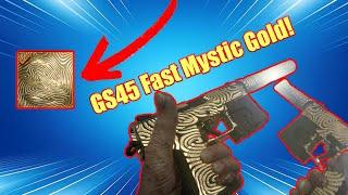 How to get mystic gold on the GS45 FAST!!! || Bo6 zombies Tips and Tricks