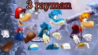 3 rayman vs all bosses