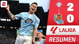 CELTA venció 2-0 a la REAL SOCIEDAD y se acerca a puestos europeos | RESUMEN | La Liga