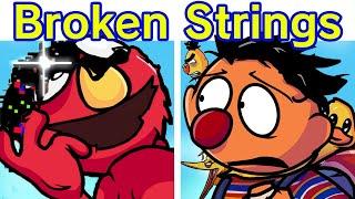 Friday Night Funkin' VS BROKEN STRINGS | Sesame Street Glitch | TANTRUM (Learn With Pibby x FNF Mod)