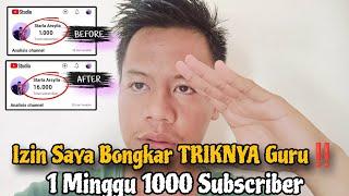 CARA MENAMBAH SUBSCRIBER YOUTUBE GRATIS DENGAN CEPAT || SYARAT MONETISASI YOUTUBE