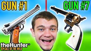 Hunter Call of the Wild PISTOLS Only GUN GAME 2!