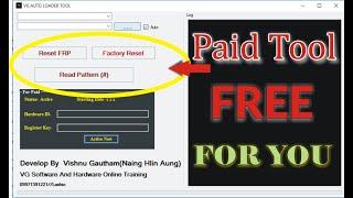 VIVO OPPO READ PATTERN-RESET FRP-FACTORY RESET TOOL 2021 | VG Qualcomm Auto Loader Tool