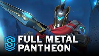 Full Metal Pantheon Wild Rift Skin Spotlight