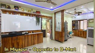 @Miyapur - 2BHK Furnished Flat For Sale in Miyapur - Opp. D-Mart