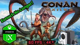 Conan Exiles Xbox Series X|S Optimized Update Frame Rate Performance Analysis All Modes