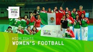 Women's Football Bronze Medal Match - Highlights | Nanjing 2014 Youth Olympic Games