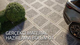 Crorona Render ile Gerçekçi Material Hazırlama Bölüm 1