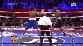 Deontay Wilder v Audley Harrison 1st round T.K.O