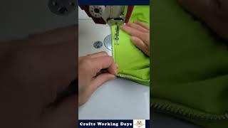 The Process Of Sewing Clothes  - Expert Man And Machinery Can Improve Work Efficiency